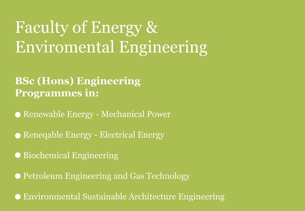Faculty of Energy and Environmental Engineering